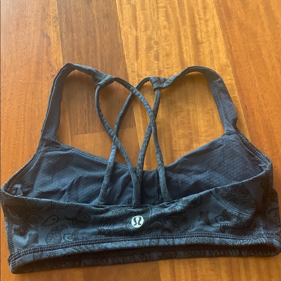 Lululemon Paisley Razorback Sports Bra - Picture 2 of 2
